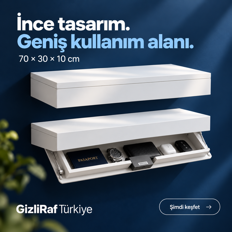 GİZLİ RAF KARTLI SİSTEM