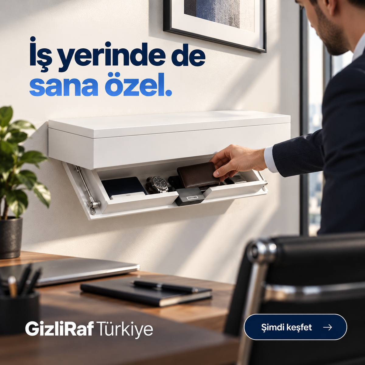 GİZLİ RAF KARTLI SİSTEM