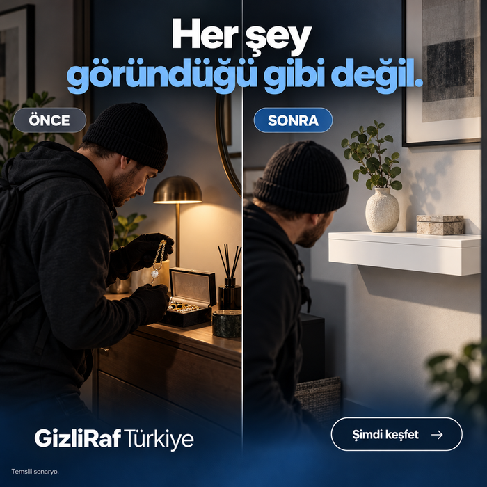 GİZLİ RAF KARTLI SİSTEM