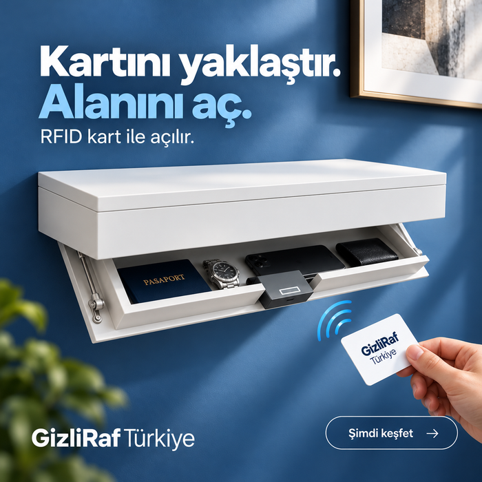 GİZLİ RAF KARTLI SİSTEM