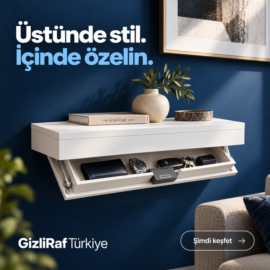 GİZLİ RAF KARTLI SİSTEM